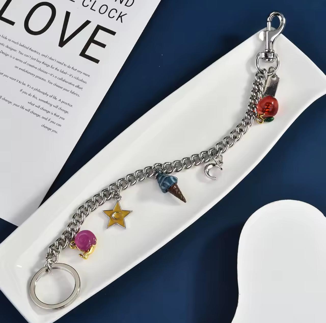 Glimora™ Luxe Chain Bag Charm – Signature Edition